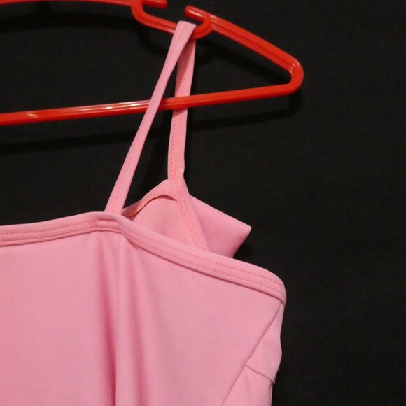 Pink Ruffle Tiered One Piece Swimsuit | size 6 girls - Picture 9 of 11